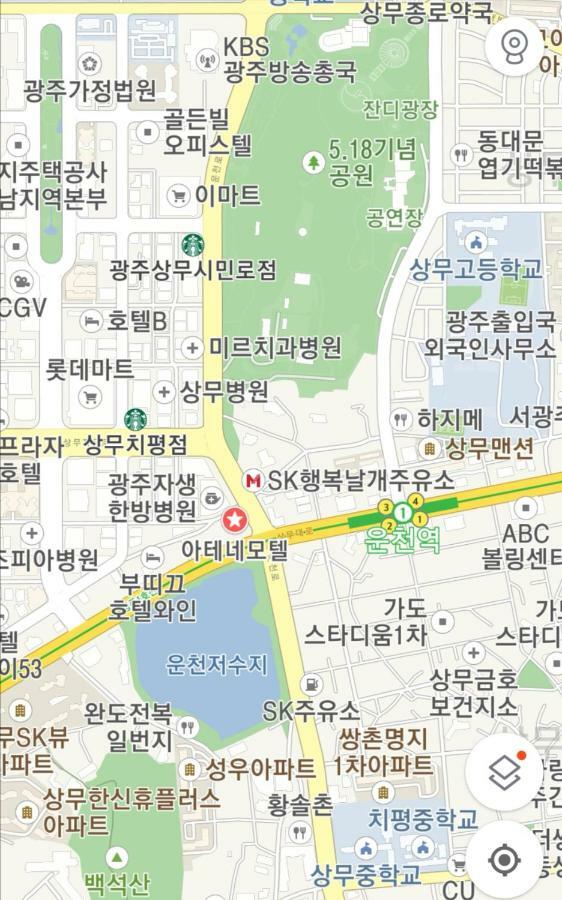 Athene Motel Gwangju Metropolitan City Exterior foto